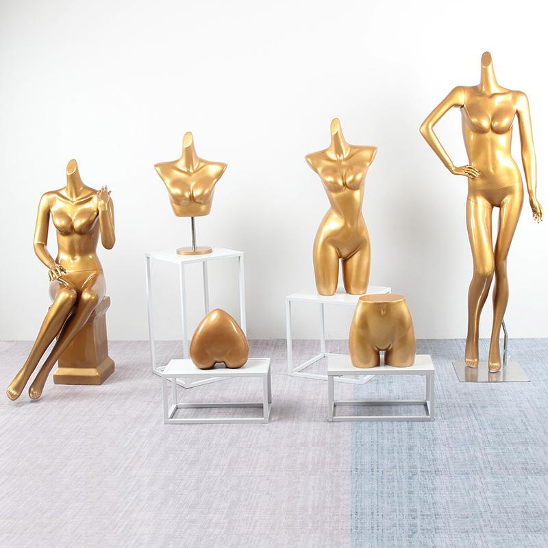 聚拢内衣模特道具女全身模型泳衣胸罩半身模特架内衣展示架