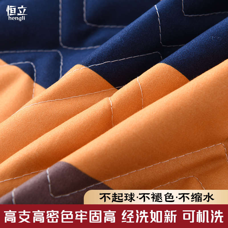 夹棉加厚被套单件冬夏两用学生宿舍单人150x200x230冬天磨毛被罩