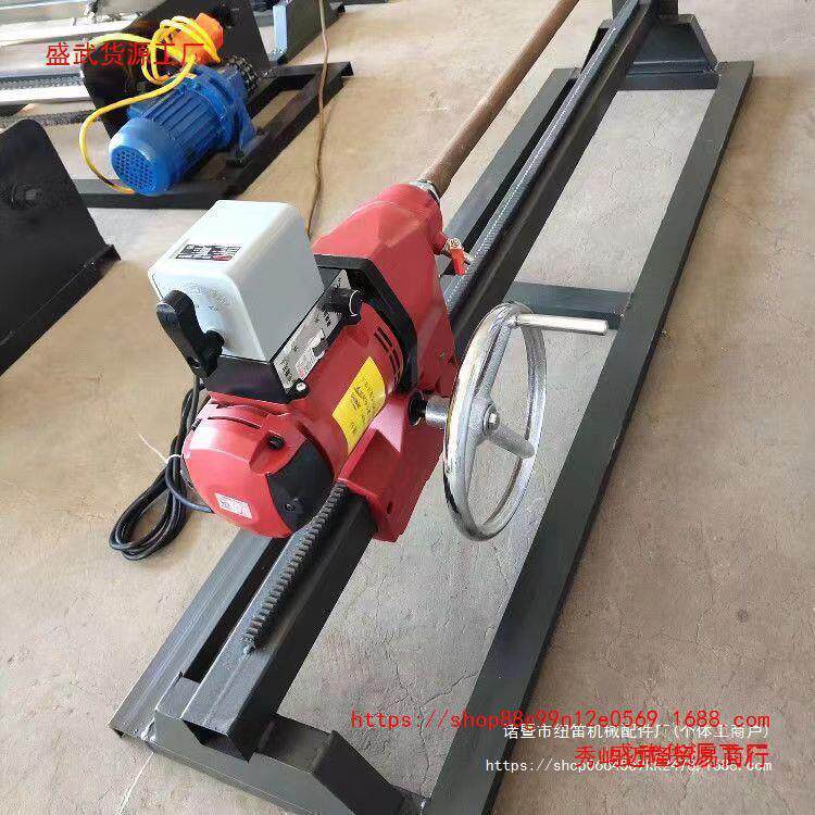 过路钻孔机水钻自动台式穿管道打孔机横向铺管机改造圆孔公路