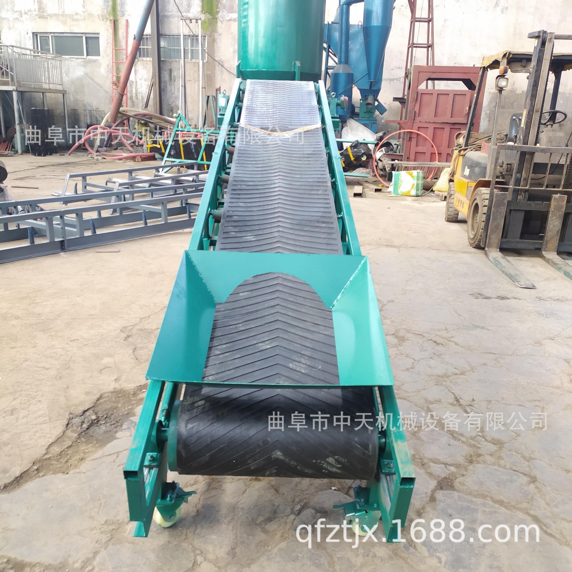 袋装玉米输送机wq888轻型食品装箱输送机 高粱输送机