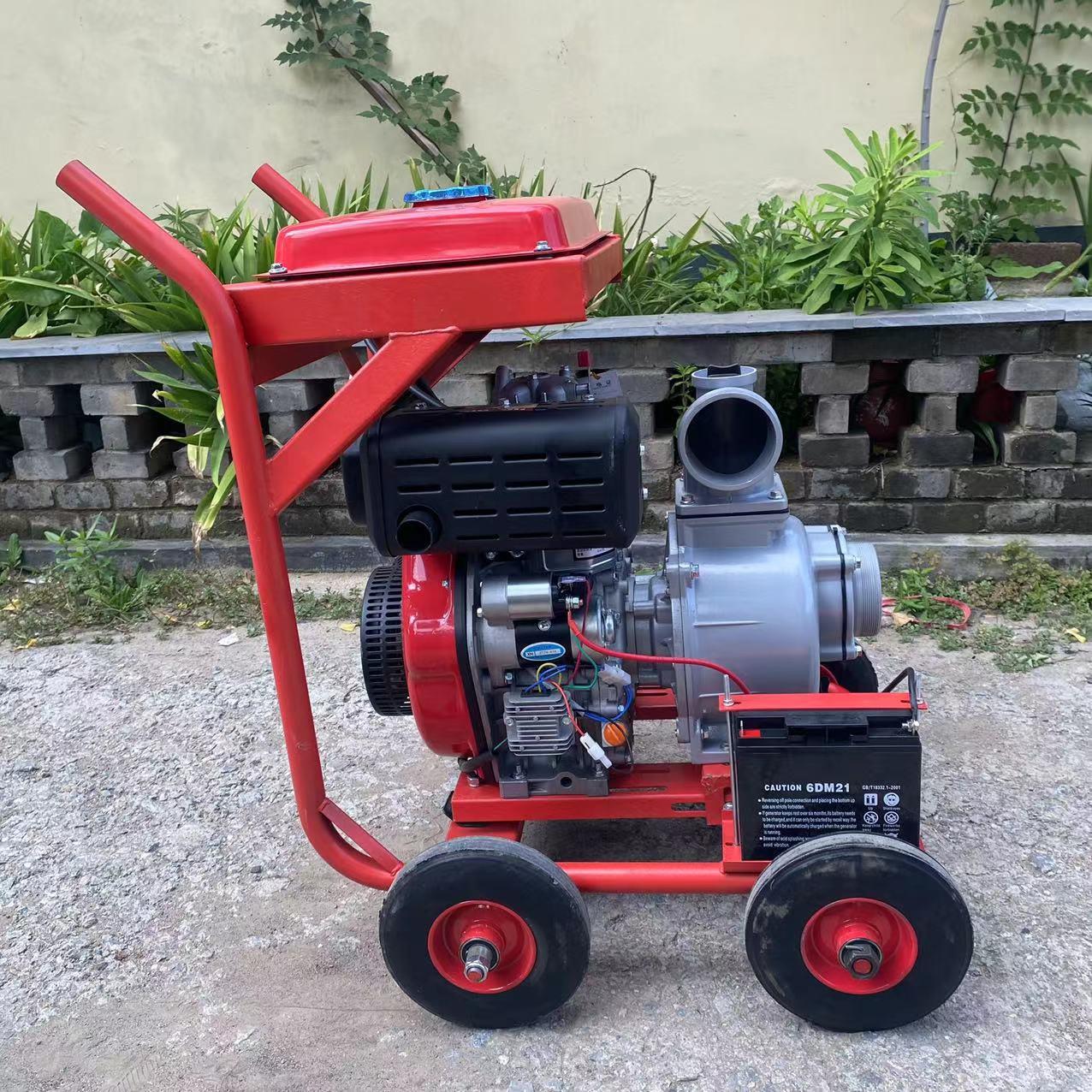 单吸式6寸离心泵 三叶轮高压喷灌泵 高扬程大流量抽水泵