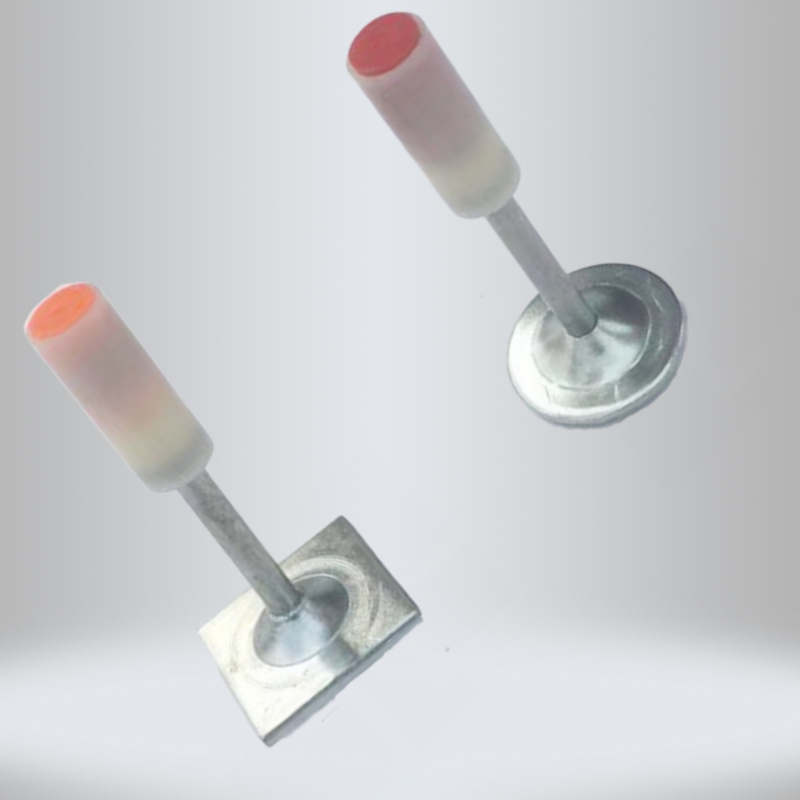 卡管钉吊顶神e器管卡钉射钉16mm管卡20消音钉一体钉25水管线管卡