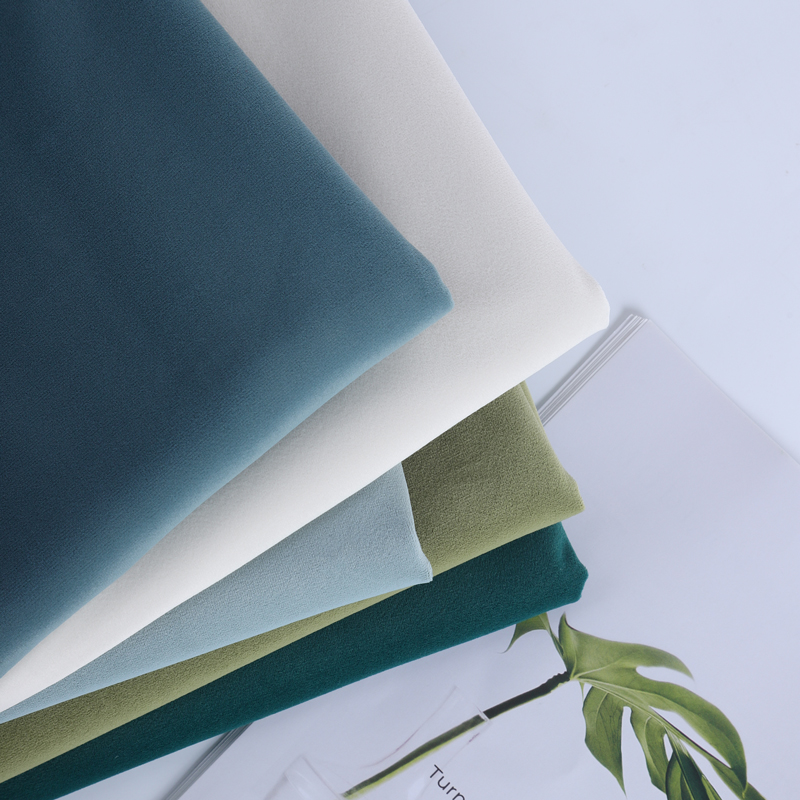 加厚哑光不倒绒沙发布料玛u莎绒简约磨砂绒桌布窗帘软包婚礼丝绒