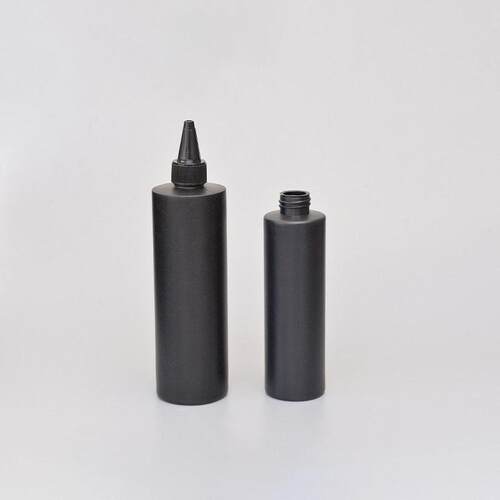现货供应黑色避光水分装 嘴挤压GLX胶 UV 滴胶分装甲油胶尖包装
