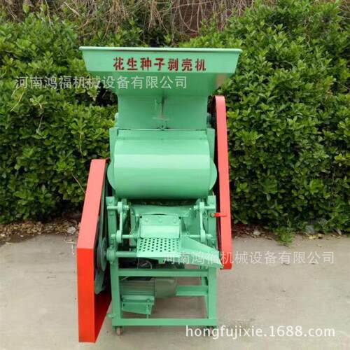 壳电动尘种子壳无机 剥大型花生去皮破机ZLE 降耗 油茶籽剥壳机
