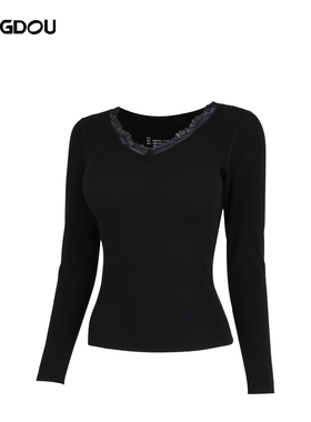 【大美唤粉丝专享】女神打底衣软糯舒适休闲保暖打底衣H5N6774