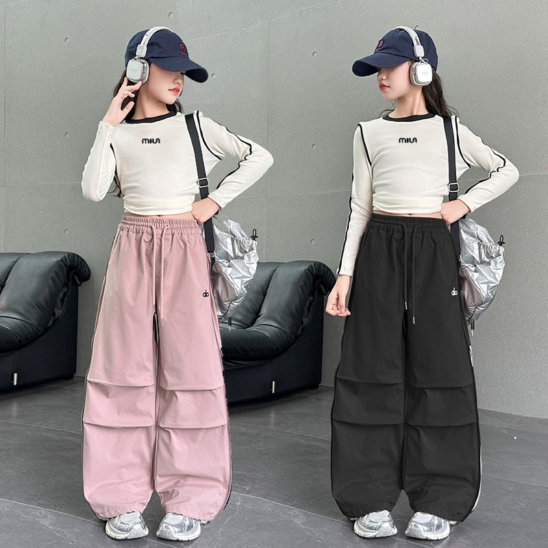 女童爵士舞套装新款洋气长袖