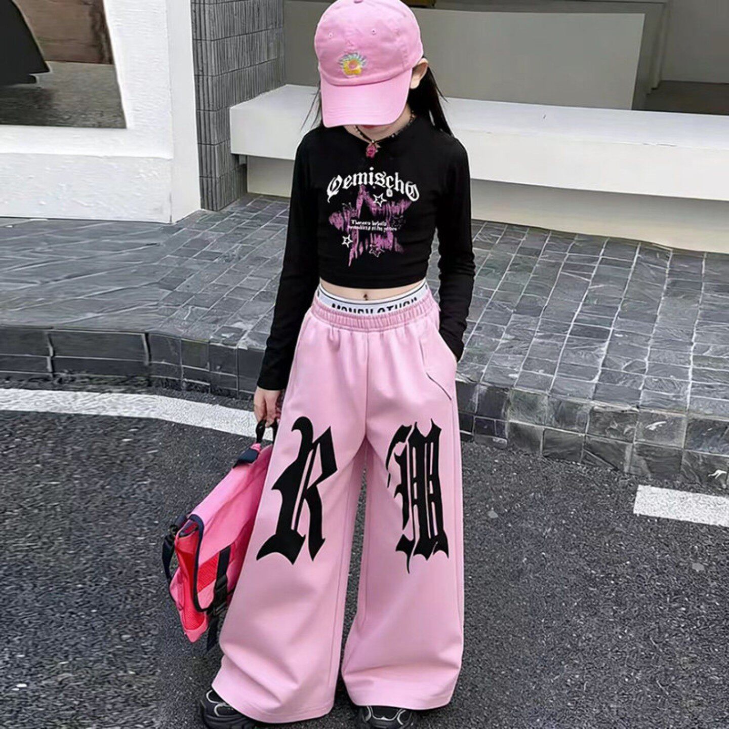 女童春夏套装2026新款洋气中大童夏季休闲运动两件套初春女孩衣服