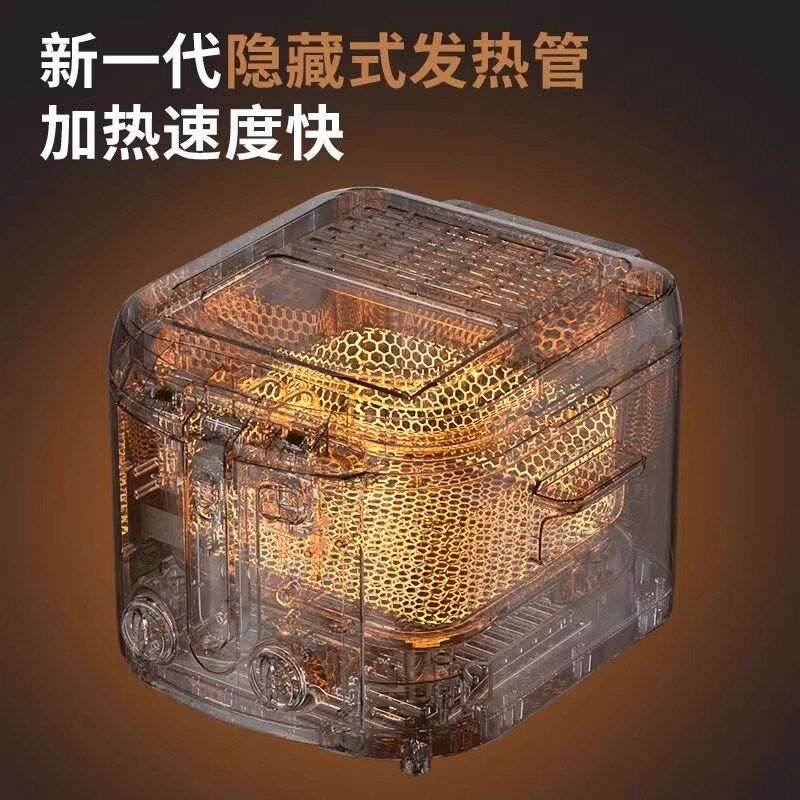 奥朗达2000W大功率可拆内胆z恒温可视油炸锅炸薯条鸡翅油条机炸鸡 - 实物图