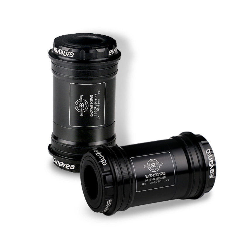 山地公路自行车压入式一体中轴对锁BB30转C24mmBB86 92PF30通用GX