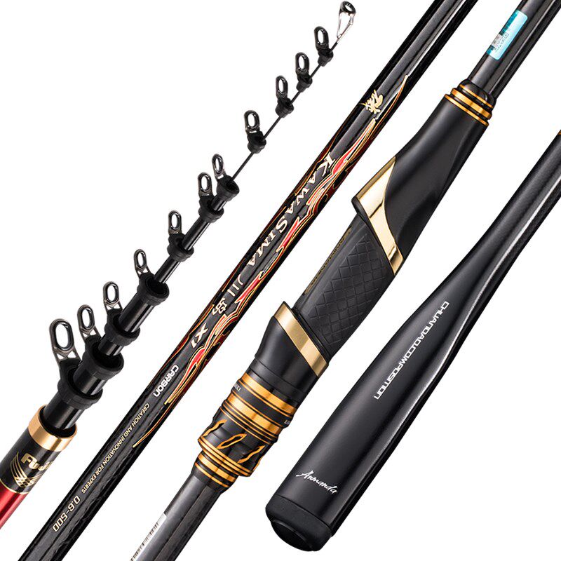 ANMANDA阿曼达矶钓竿川岛X1东y丽T1100G碳布4轴布富士IM钛合金导 - 实物图