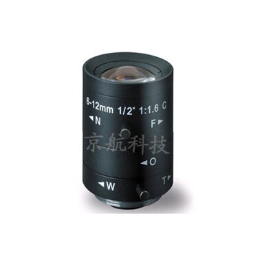 6-12mm百万高清无畸变工业相机镜头/HF-0612m 1R/2 C/CS接口