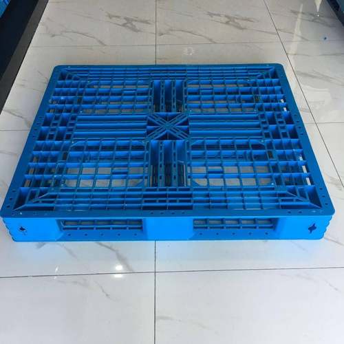 1210网格田字型塑胶卡板加钢管塑料托盘1111叉车仓储卡板地台板