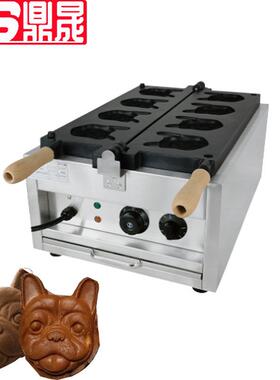 鼎晟DS-1109犬首烧松饼机狗头烧松饼机动物图像华夫饼机威夫