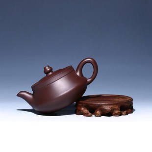 复古功夫茶具单壶 家用泡茶壶宜兴老紫泥r紫砂壶手工大容量中式