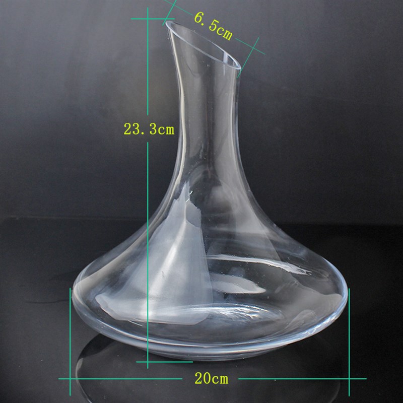 无铅水晶玻璃醒酒器 斜口酒壶 醒酒器