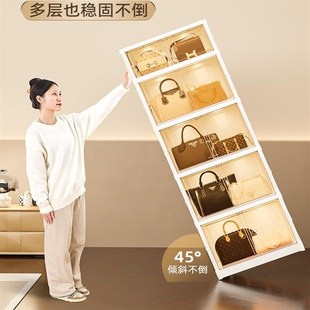 门后包包收纳展示柜专门放包的柜子入户装L皮包神器高级置物架家
