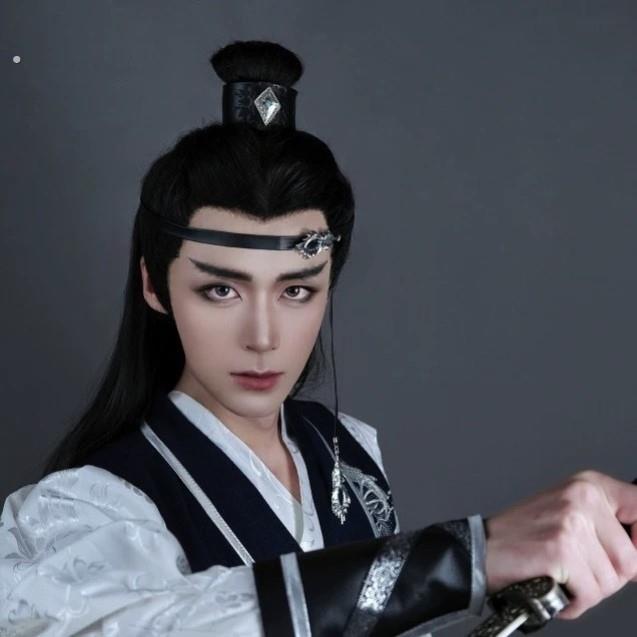 古代头饰儿童抹额男孩汉服额头绑带男童国风额饰古风头带古装发带