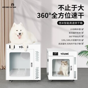 全自动毛孩子宠物烘干箱猫咪烘干机家用J狗狗大型犬吹水机洗澡吹