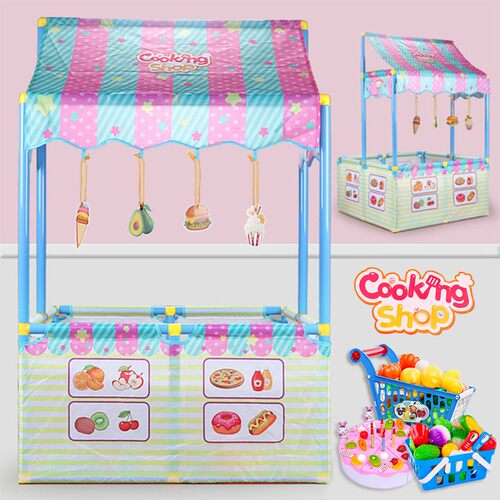 儿童幼儿园玩具仿真过家家商店小卖部室内公主女孩帐篷游戏儿童屋