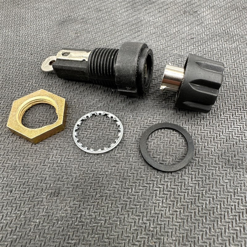 342力特03420014HXL大电流20A 250V保险丝座6X32MM进口2脚342014