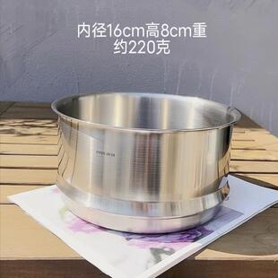 新款加厚16-24cm18/10医用316钢304食品级不锈钢蒸笼蒸笼蒸鱼包子