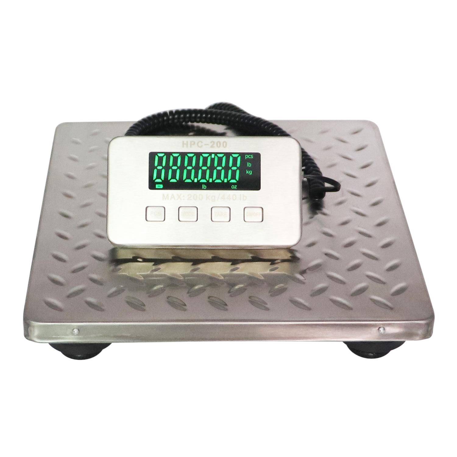 工厂直销 快递公司用便携式电子台秤 厨房食堂用大台面电池厨房秤