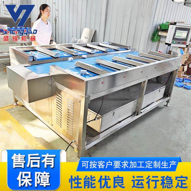 自动组合称重机 腊肠重量配重机打包线 定量配料秤香肠总重分拣机