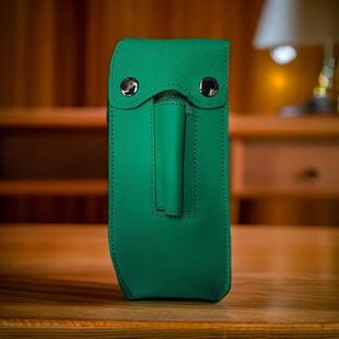 筝友风筝轮支架腰托真皮皮套 D8A6 A9 S7S10通用手工缝制腰托皮套