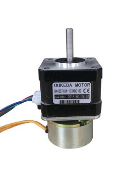42刹车电机 机身34mm 40mm Nema 17Brake motor 24v断电刹车