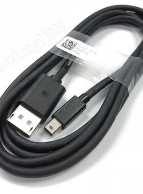 144HZ 2K 4K DELL配minidp转dp线小DP转大DP转接线1.8米显示器线