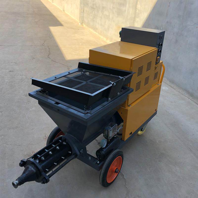 水泥砂浆腻子喷涂机宏煤 4-9KW建筑工程多种用途快速砂浆喷涂机