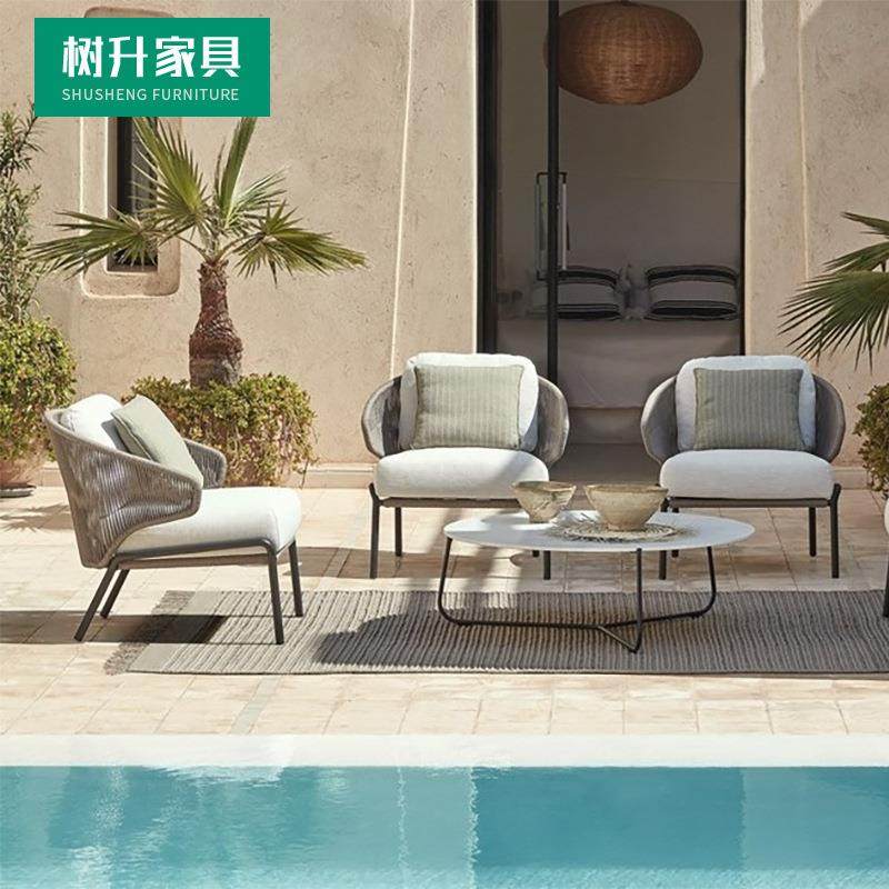 户外编藤沙发休闲庭院室外阳光房露台藤椅组合酒店样板房家具,商业/办公家具,商用藤编家具,淘宝优惠券,粉丝福利购,淘宝优惠卷