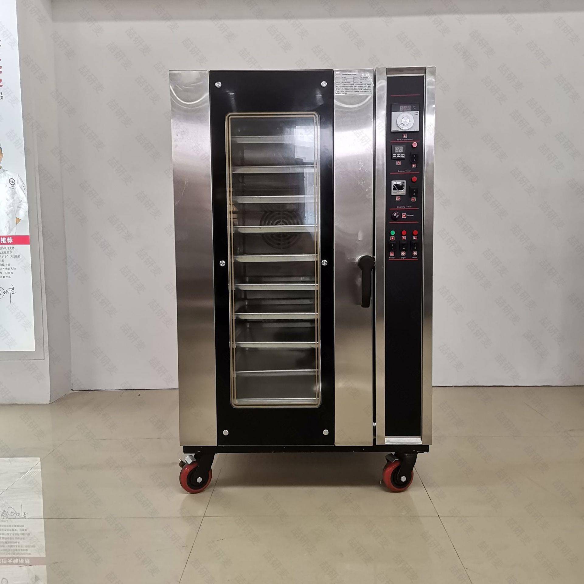 Bakery equipment 10盘燃气热风循环烤炉 电热型热风循环烤炉商用