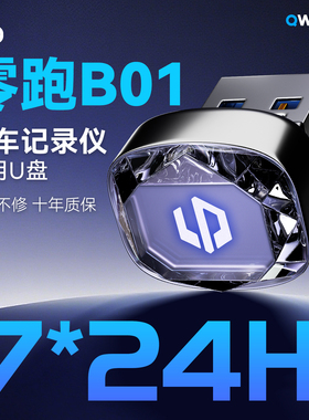 零跑B01行车记录仪专用U盘哨兵模式优盘用品配件车内装饰新车领跑