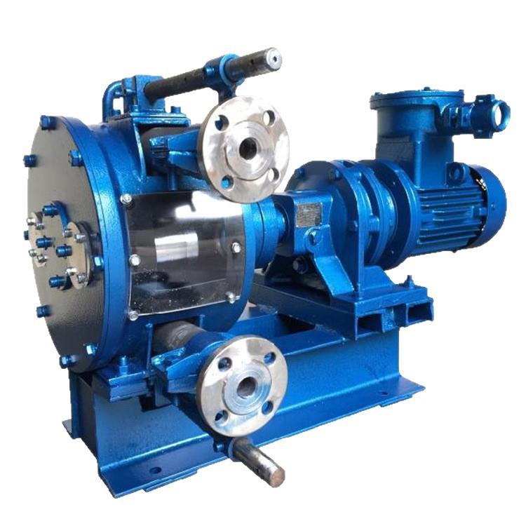 HRB工业软管泵耐腐蚀化学液体颗粒输送挤压泵大流量水泥浆蠕动泵