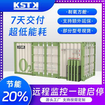 集装箱制氧机方舱高原可用可充钢瓶适用高海拔及国外充氧气设备