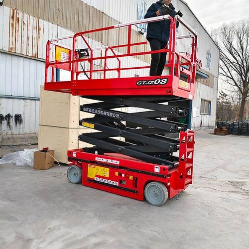 全自动升降机自行走电动剪叉式液压升降平台移动高空作业登高车