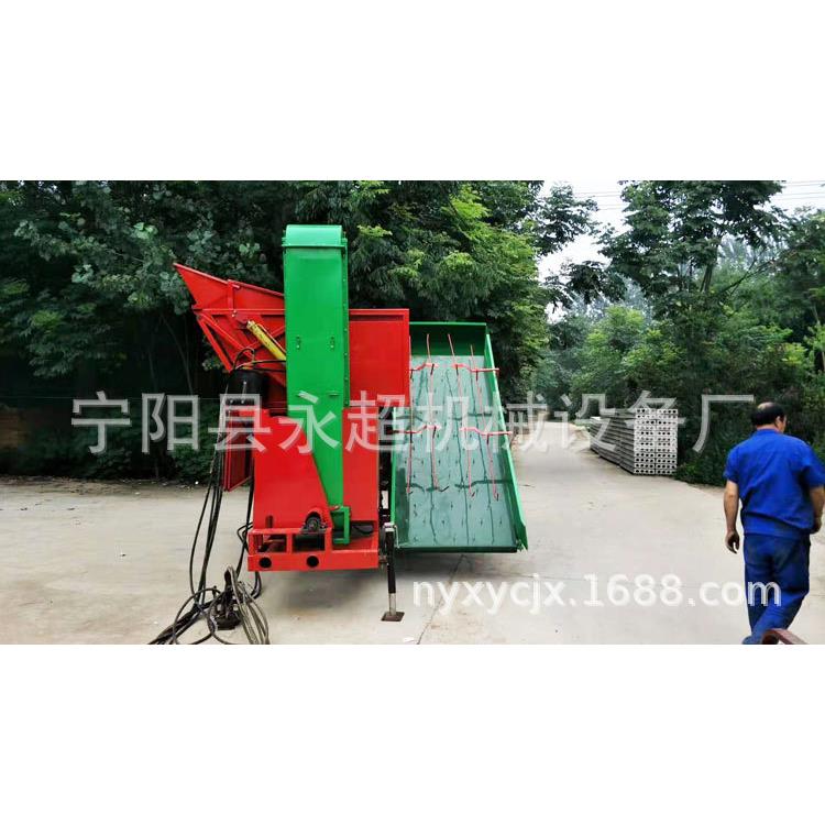 广东花生捡拾摘果机拖拉机带动移动方便 新款 果秧分离设备摘果机