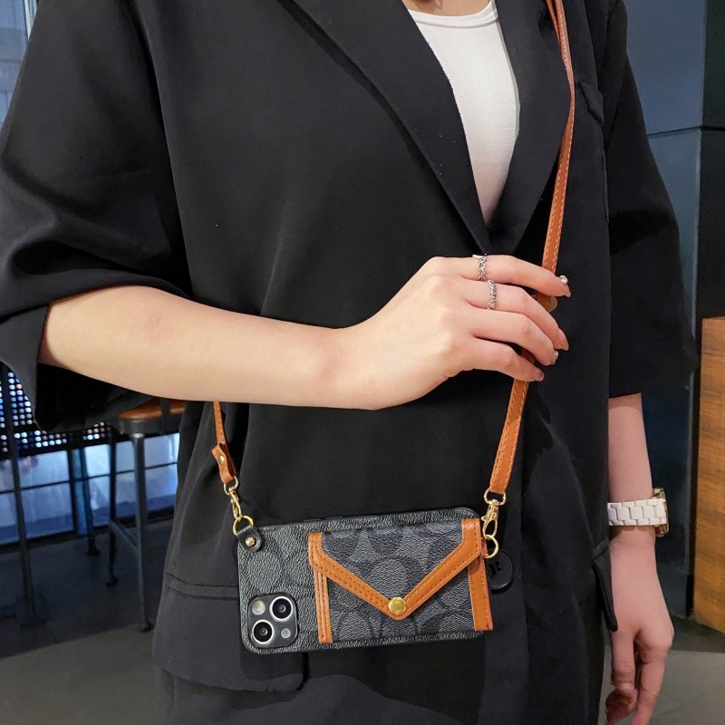 【3500个型号】适用苹果15promax手机壳iphone16pro零钱包13pro斜跨14plus挂绳12pro防摔xsmax可装卡xr插卡套