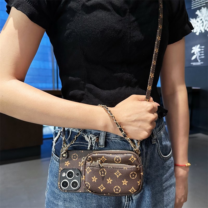 适用vivoZ3i手机壳Z1零钱包z6斜跨z3e挂绳Z6X插卡Z3X商务Z1X小众y12简约y19全包y70t高级感时尚防摔创意个性