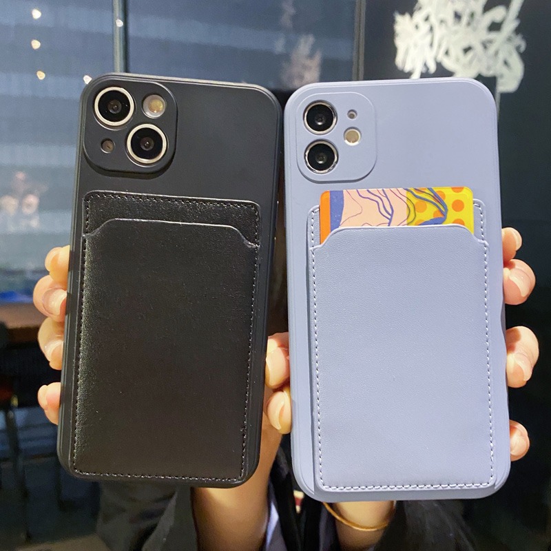 坎宁安适用于iphone17ProMax手机壳苹果16插卡套15零钱包14plus门禁卡XR防摔7/8P可装卡13/12小众11pro硅胶软