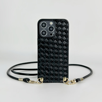 坎宁安适用于红米Turbo4手机壳13背带note14pro+挎肩11E挂绳10se斜跨8pro皮质7小众13C简约10x全包防摔保护套