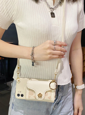 坎宁安适用于vivoX200Pro手机壳X200Promini零钱包x200斜跨绳x100驳花包x100spro硅胶x100s简约x90高级感x80