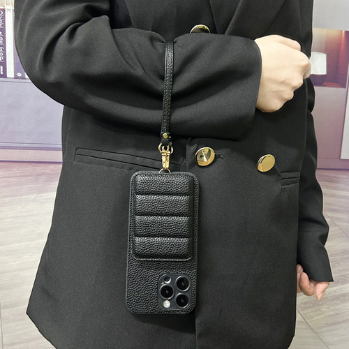 坎宁安适用于红米k80pro手机壳k70e手绳60至尊版插卡套k50挂绳K40s卡夹K30电竞版商务k40游戏高级k20时尚个性