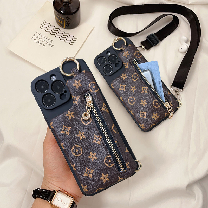 适用小米POCOF6PRO手机壳F6插卡套F5Pro耳机F5可装卡F4Gt斜跨F3挂绳F2Pro零钱包F1小众f2时尚防摔创意保护套