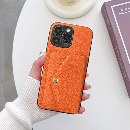 坎宁安适用于红米Turbo4手机壳13/12可放卡套note14pro+插卡包11E卡夹10se商务9/8pro复古7小众13C简约