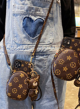 坎宁安适用于于iqoo13手机壳z9turbo插卡套12pro斜跨绳11Pro零钱包Neo6se耳机包Z6x秋冬U5S复古5se简约9spro+