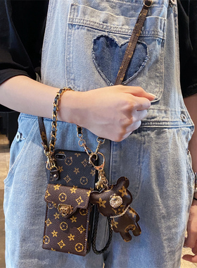 坎宁安适用于红米Turbo4手机壳斜跨Turbo3可复古Note13Turbo零钱包14R插卡套13C防摔11T简约12TPro卡包12R