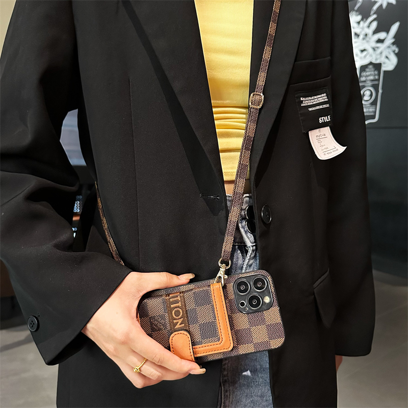 坎宁安适用于华为Mate70Pro手机壳Mate70左右翻插卡Mate60皮套RS斜挎绳50E公交60rs零钱包40rs背带包30pro潮